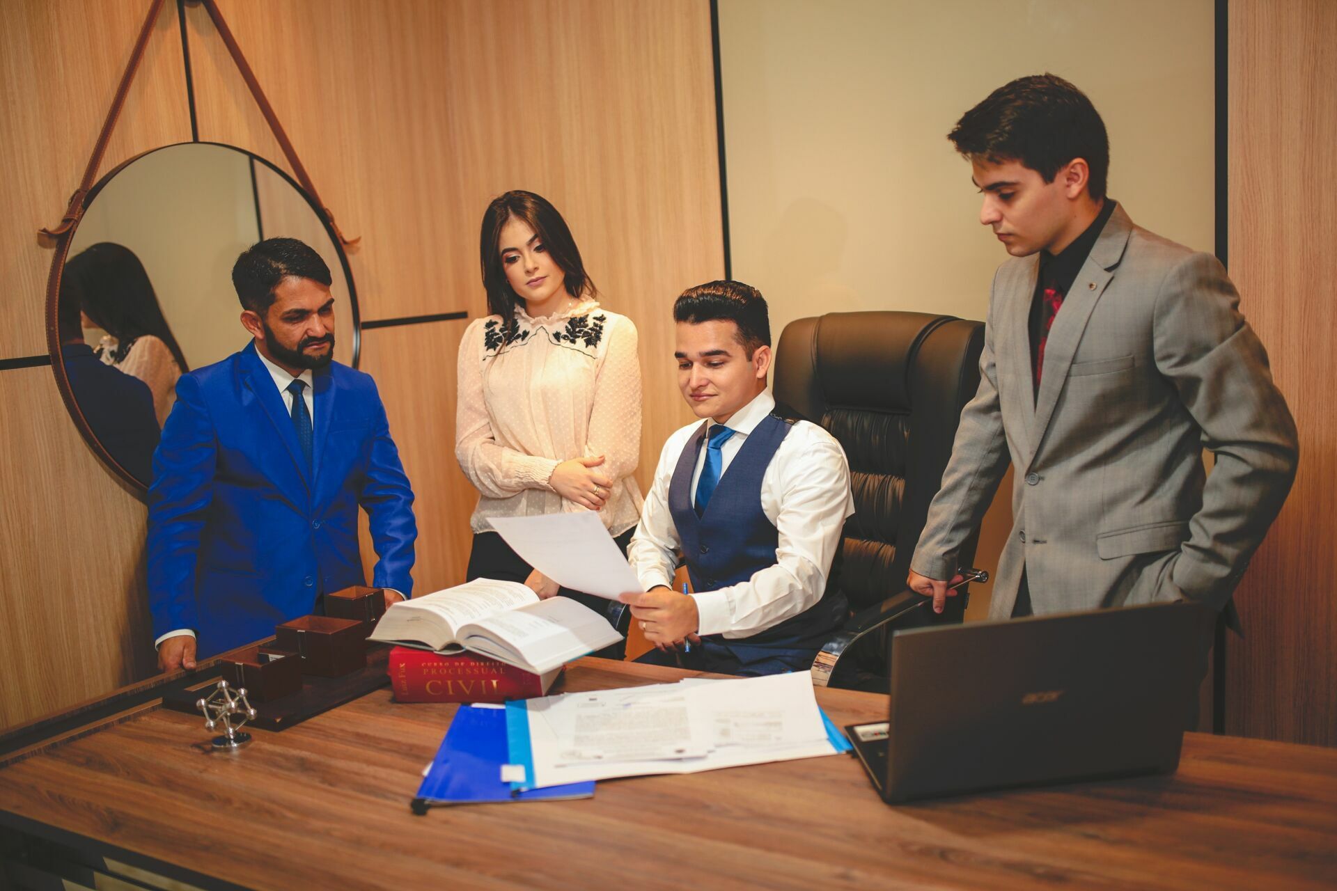 Foto Ensaio Fotográfico Corporativo para uma Junta de Advogados Especialistas - Imagem 0